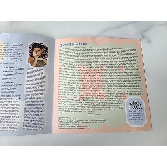 Whoa, Nelly! [International Version] by Nelly Furtado (CD, Oct-2000, Dreamworks - Picture 5 of 10